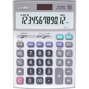 カシオ 実務エコ計算器 DS-20WK