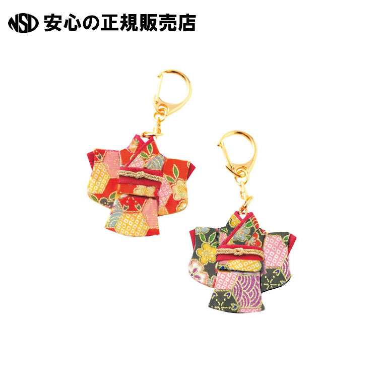 ミニチュア着物　刺繍柄　ゴマページ 楽天市場】キット・和のミニ着物キーホルダー（桜柄） : 布が
