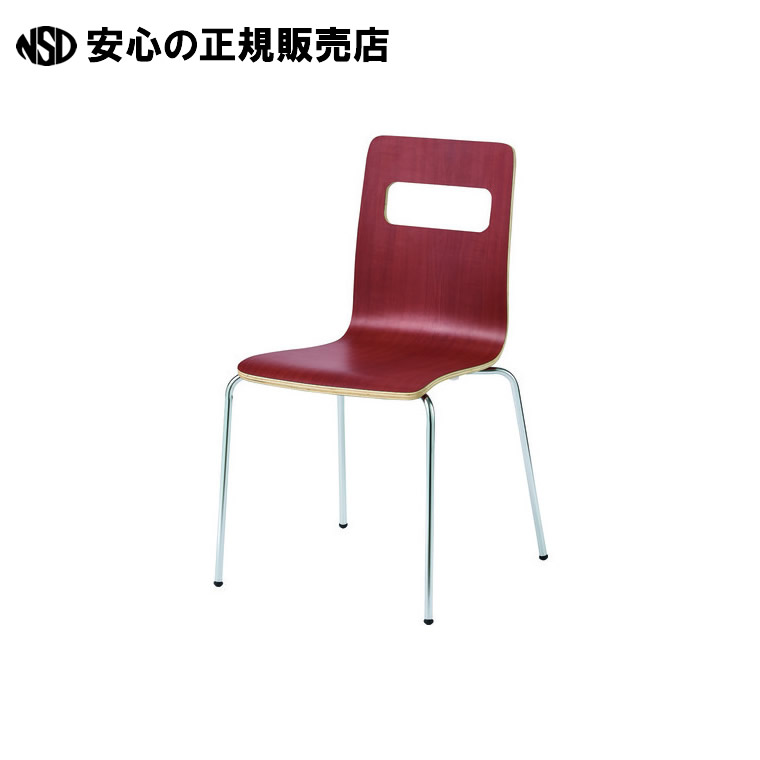 会議イス ALES-BR ブラウン 4台セット 《 ＫＯＥＫＩ 》