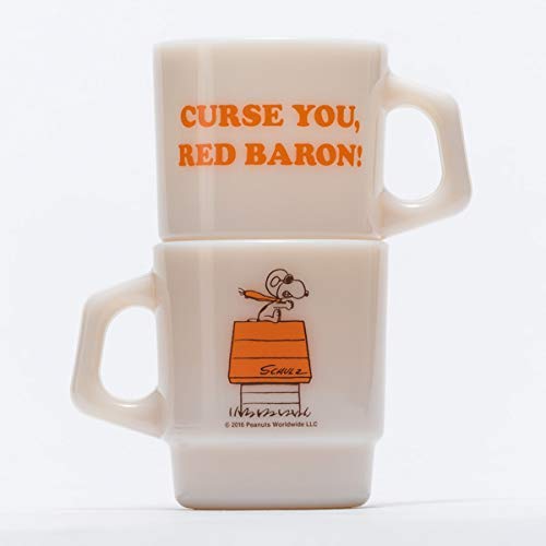 楽天市場】Fire-King Vintage 60s PEANUTS SNOOPY MUG WHITE