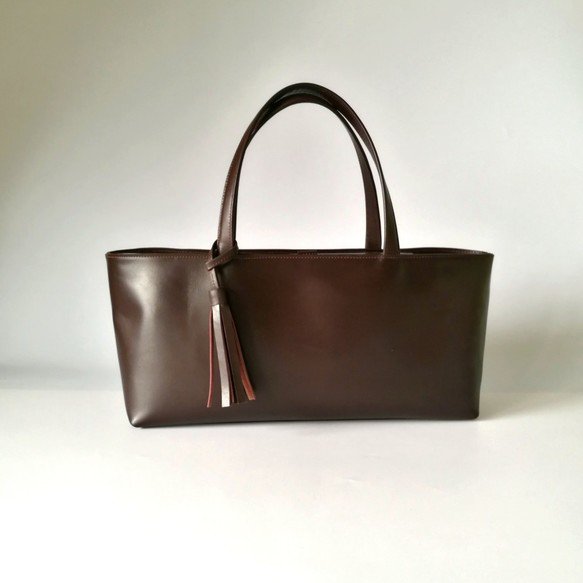 楽天市場】ダックストート（Lサイズ)・内カブセver☆彡ダークブラウン