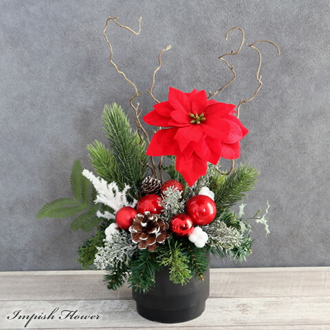 楽天市場】クリスマススワッグ ポインセチア クリスマスリース 玄関