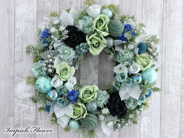 クリスマスリース X Masリース おしゃれ 玄関 造花 新作送料無料 おしゃれ