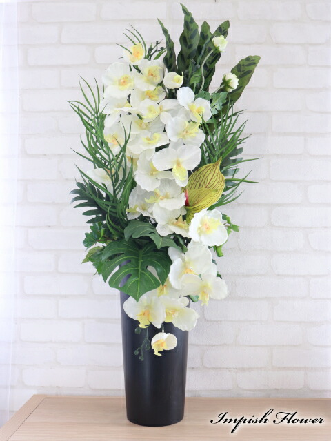 夢見鳥蘭 造花 御花申し合わせ 晴れ晴れしい 大層らしい 室内装飾 申し合わせ 開店祝賀会 照明ランプ