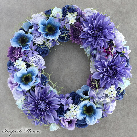 リース　特大　壁掛け (希少品) 楽天市場】造花 リース 赤 高級 豪華 特大 壁掛け アートフラワー 玄関