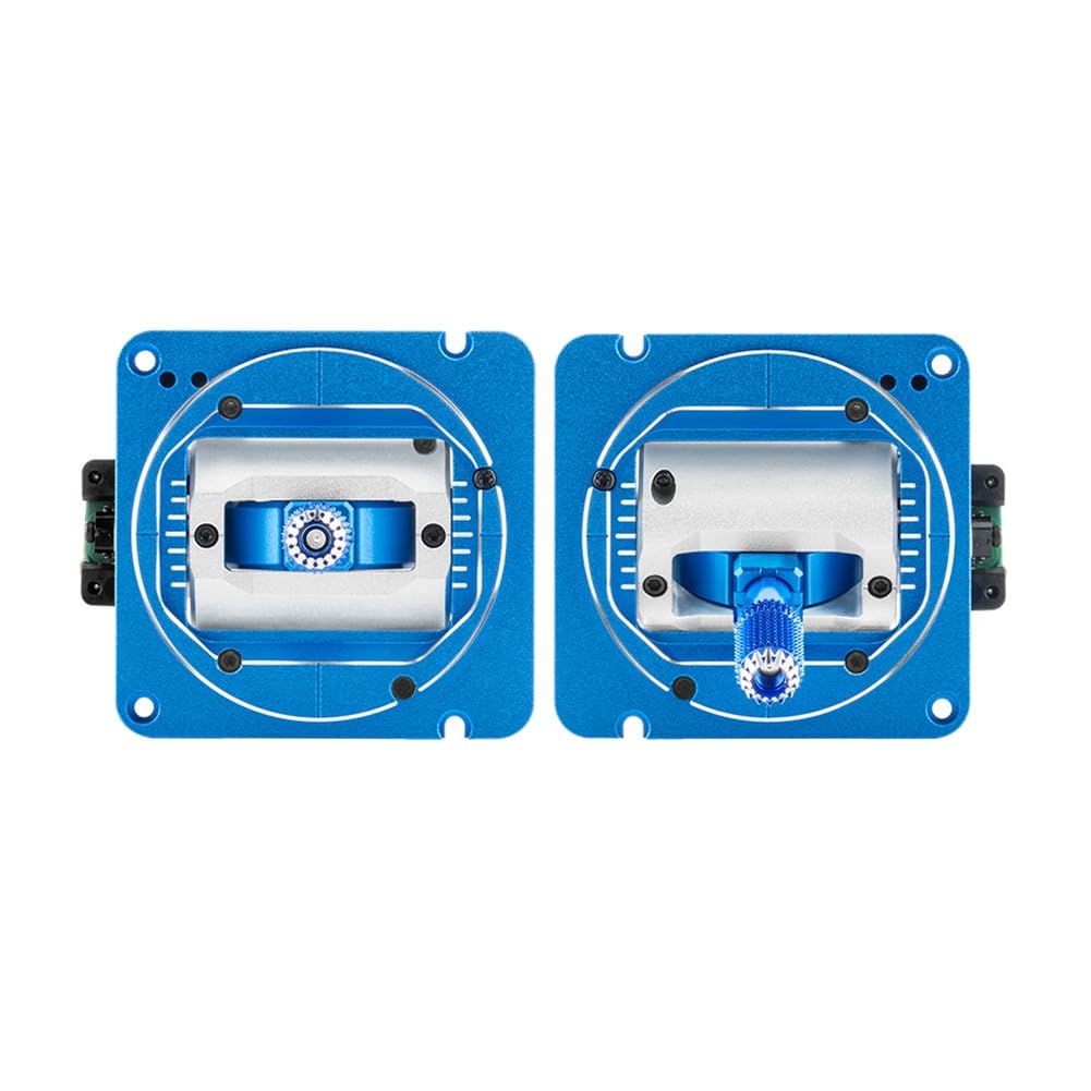 ホールセンサージンバル 2個セット ラジコン送信機用 ジョイスティック 金属製 16mm プロポ パーツ 15mm スティック アルミ合金 CNC加工 高精度 2方向調整 RCコントローラー 操作性向上 交換 予? カスタムパーツ｜NeoMart
