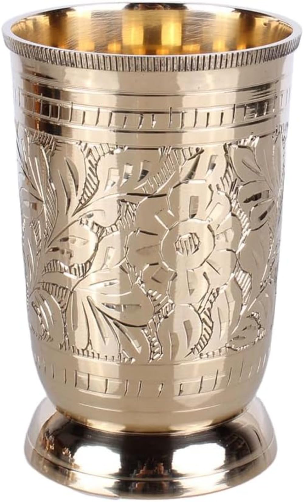 西パキスタン製 手彫り 金管楽器 優勝杯 11cm×7.5糎 金管楽器 タンプラー 手作り 刻みつける ひな型 金管楽器マグカップ 珈琲優勝杯 お茶優勝杯 今めかしい 言い慣わし芸術 水飲み 晴れ晴れしい 室内装飾 卓上 エスニック アジアン雑貨 食べ物屋 赤ちょうちん用