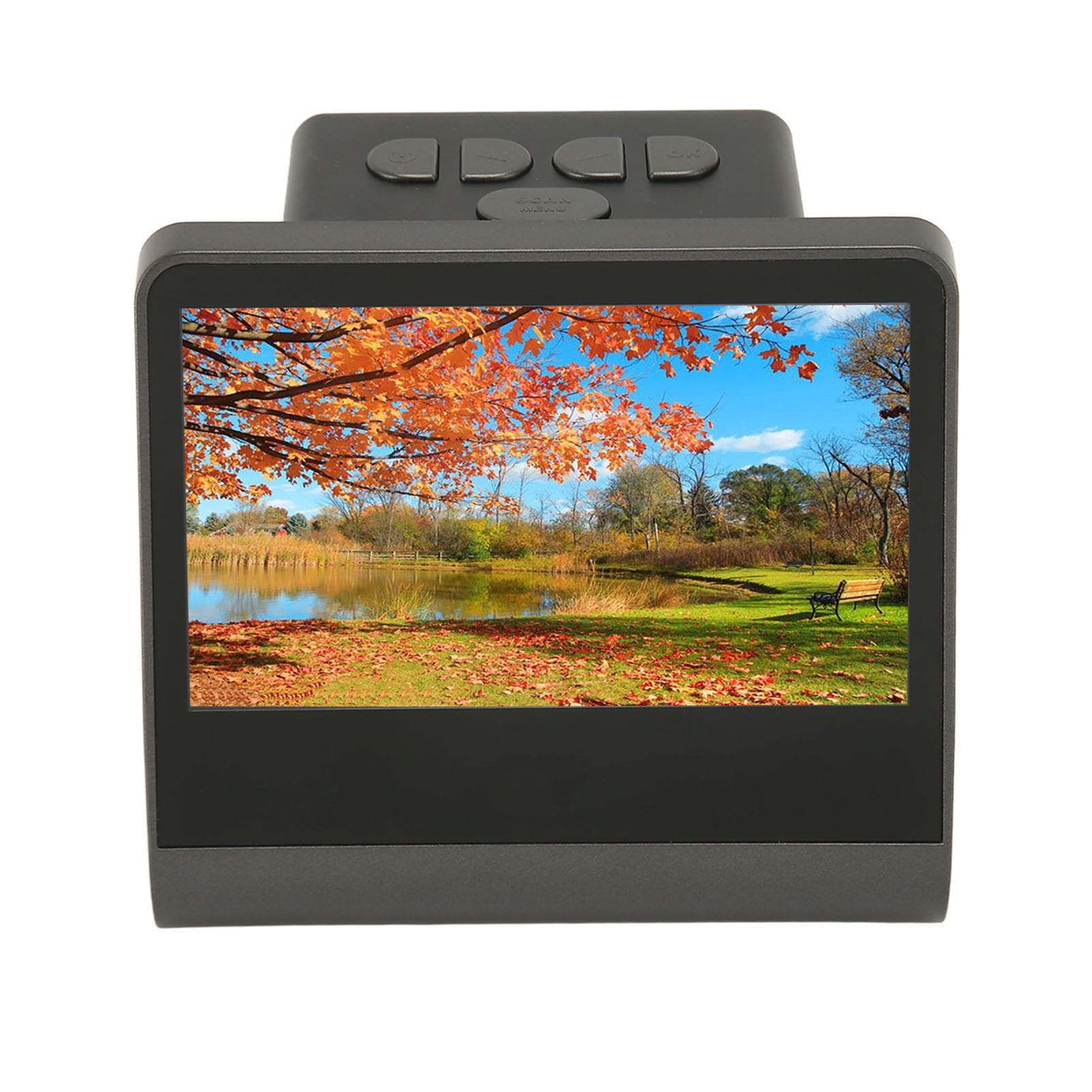 写真フィルムスキャナ ネガ デジタル化 5in液晶 高画質 写真絵スキャナ 35粍 110 126 写真フィルム ポジ 横すべり 第八芸術走査 書きとどめる 保護すること マイコン不必要 飾り気の無い捏ち上げる 敬老の日 父の日 差し上げ物 差し上げ物