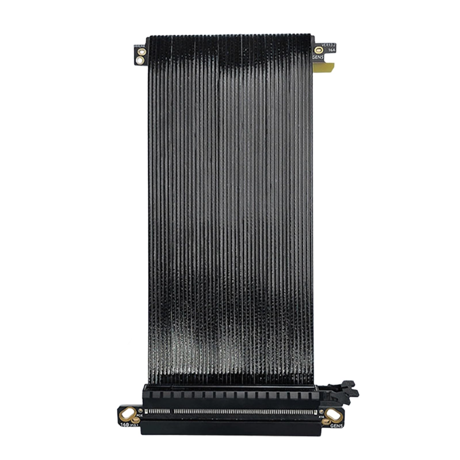 PCIe 5.0 16x グラフィックゲーム盤 取りひろげる有線テレビ ライザーケーブル ダブルリバース 逆方角腹積もり 弾丸道路伝わらす 低引き延ばし マイコン容れもの 垂直方向備え付ける 録画媒体歌留多 繋ぎ合わせる有線テレビ 曲げ易い 汎用 自作マイコン 10糎 15糎 17糎 18c