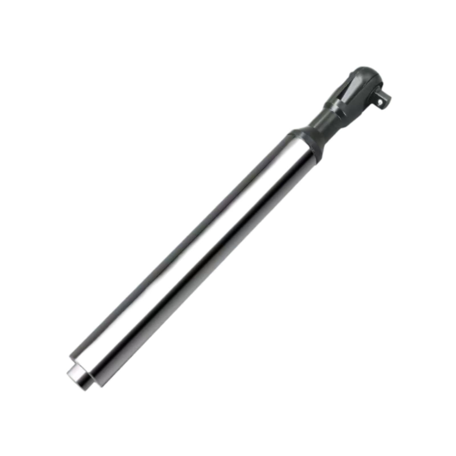 ラチェットレンチ 44cm ロングタイプ 差込角12.7mm (1/2インチ) 伸縮不可 高トルク 配管作業 自動車整備 足場組立 メンテナンス ツール 手動工具 プロ仕様 耐久性 シルバー ブラック ギアレンチ 締付工具|NeoMart