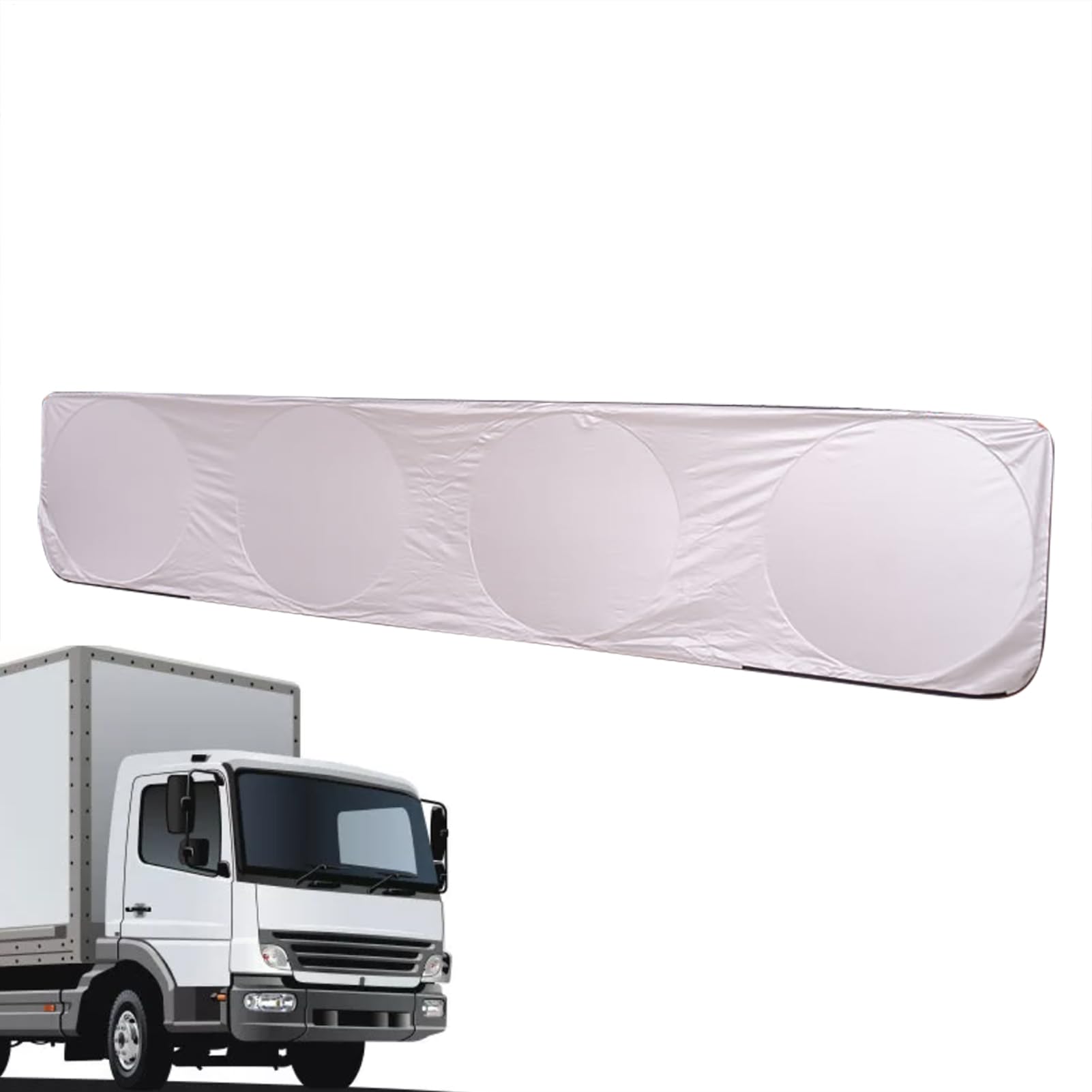 貨物自動車 日がさ 向こう正面瑠璃 420cm×92糎 大型 遮光 断熱 遮熱 紫外線 UVとり捨てる 車中泊 途切らせる つつみ隠し 貨物自動車設備 日よけ 防犯 難民キャンプ 汎用 遮光窓かけ 非公開防御すること 室内装飾 カスタム 付属品