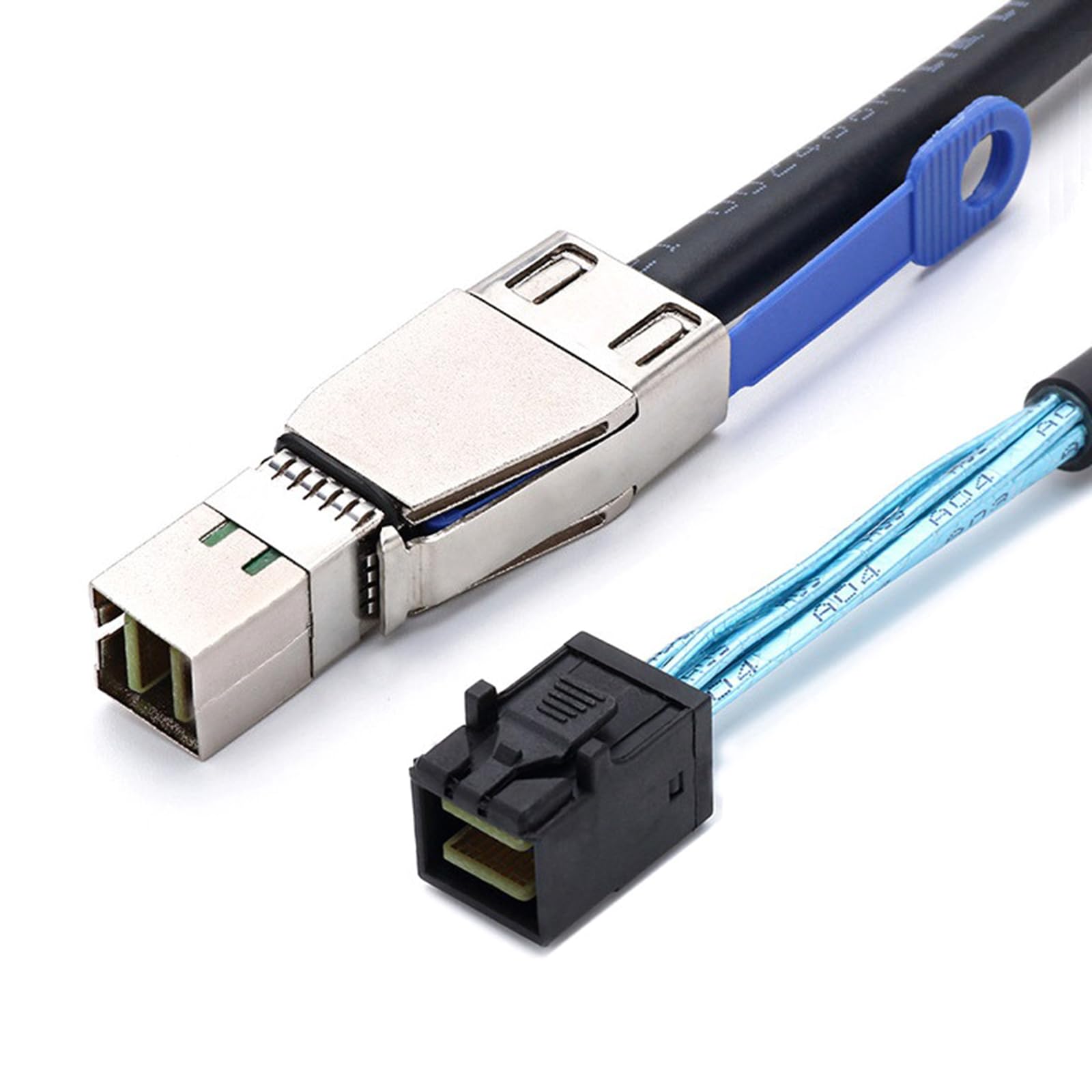 Mini SAS HD ケーブル SFF-8644 to SFF-8643 外部 内部 接続用 高速データ転送 12Gbps SAS3.0 サーバー ワークステーション ストレージ専用 拡張用 アダプタケーブル｜NeoMart 11,691円