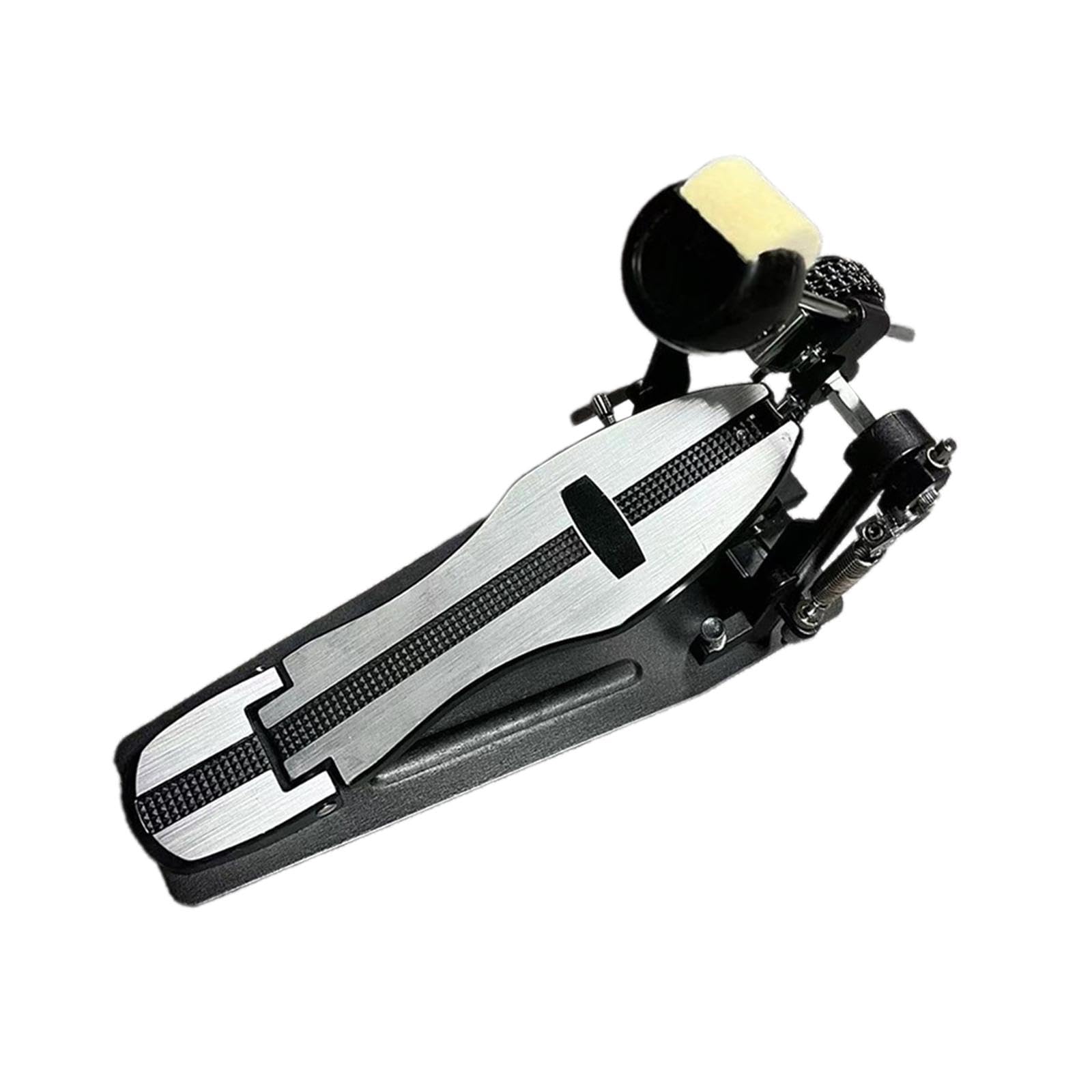 バスドラムペダル シングルペダル チェーン式 ドラムペダル 打楽器 フットペダル 踏み心地 スムーズ 調整可能 ドラム演奏 練習用 予?パーツ ビーター付き 初心者 プロ仕様｜NeoMart