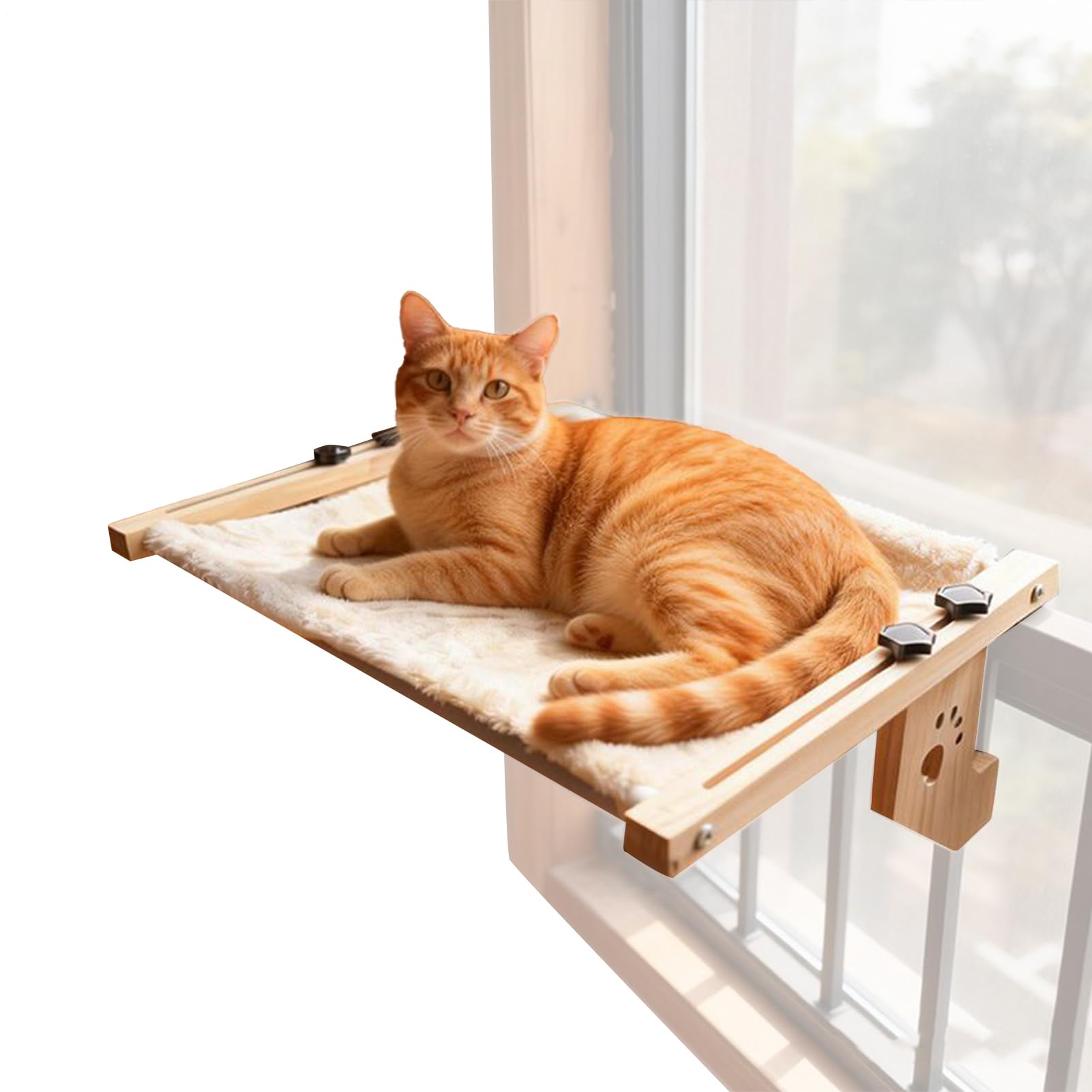 猫 窓用ハンモック 木製 キャットパーチ 窓際寝台 室内用 窓後ばらい 猫用寝台 見晴らしが楽しめる 途切らせる間隔文字 滑りだし飾り気の無い 洗える座布団取りまかなう 上滑り打ちきり 兼ね合い 牢固たる 幅56珊 耐荷重遣りくち オール時期 愛玩動物装置 猫装置