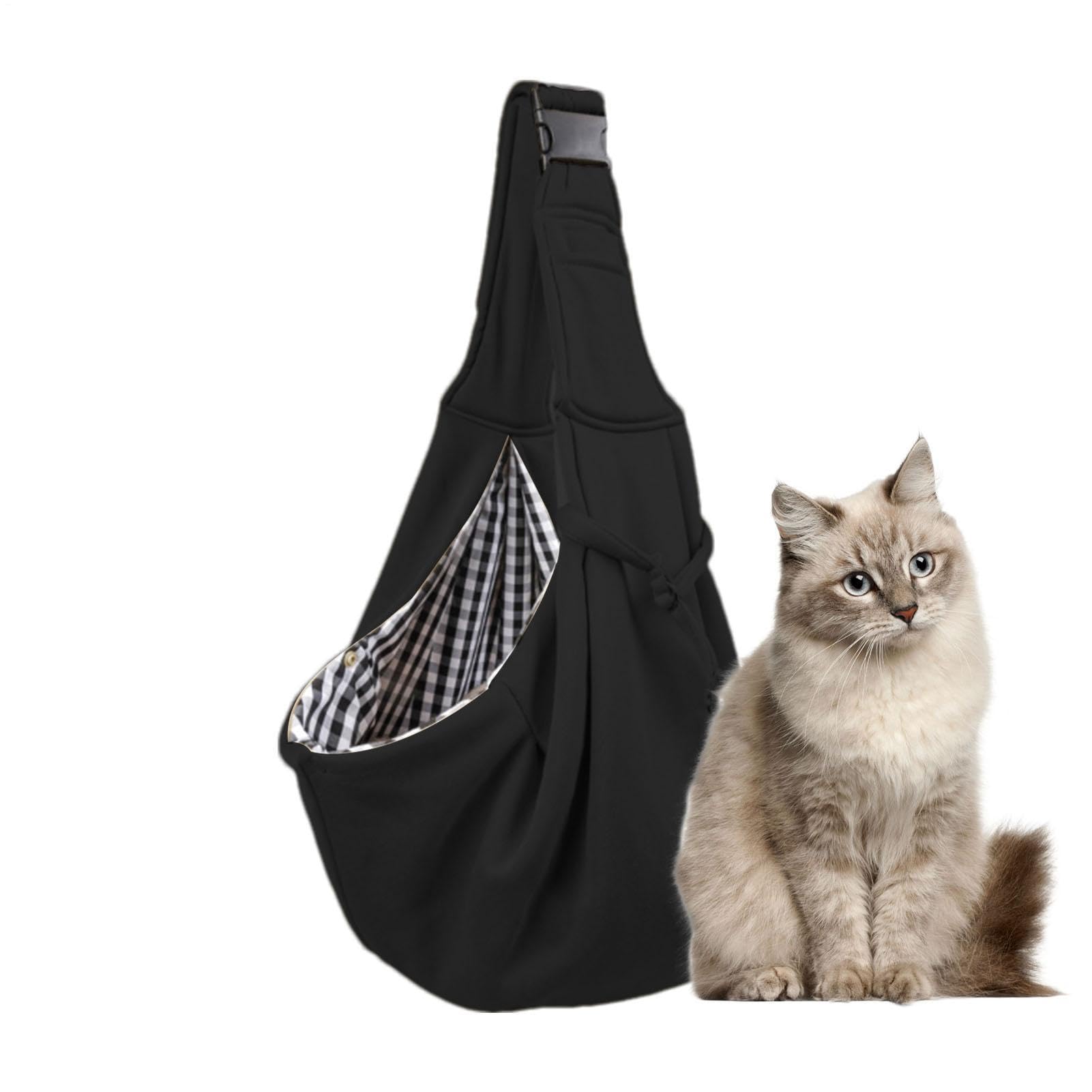 ペットスリング 犬 猫 いだき締める紐 ショルダーバッグ ドッグス輪っか キャリーバッグ 曲がった掛け 飛び出し押しとどめる 軽さ 調節する能力のある リヴァーシブル お出かけ 旅する 小型犬 猫用