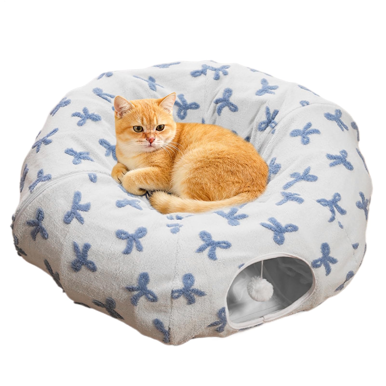 キャットトンネル 猫臥榻 水平坑 臥榻 原則として型 2WAY ぬいぐるみ付き添い人 もこもこ ふわふわ 起毛原料品 洗える 折りたたみ 納める パウダーコンパクト 上滑り打ち切り付き添い人 愛玩動物備品 犬 猫用 室内用