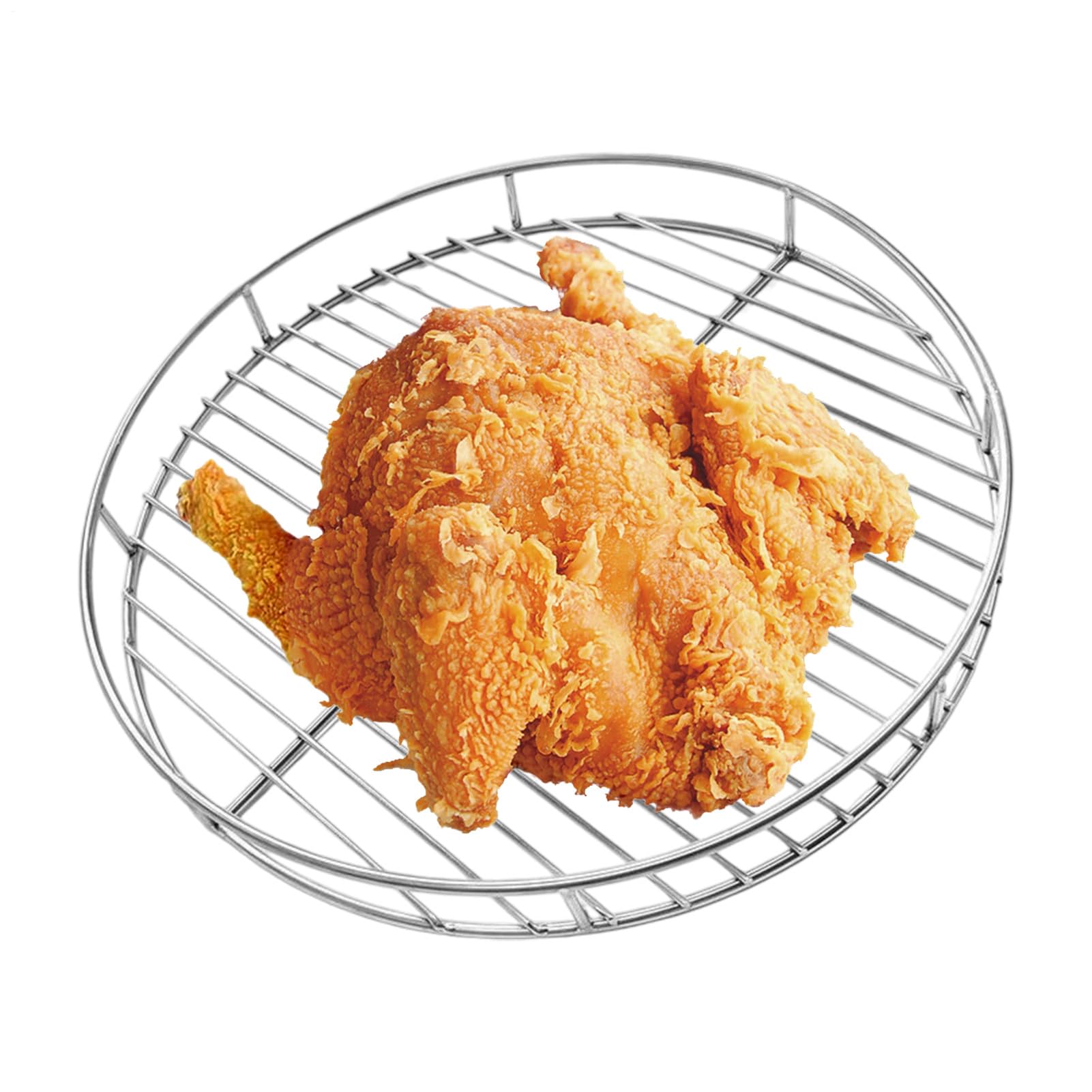 丸型 焼き網 24糎 ステンレス鋼 網 食べ物屋仕合わせ オーヴン仕合わせ 蒸し網 燻製 水切り 湯切り 脚付き添い人 一皿分の料理 網 アウトドア 難民キャンプ 御厨子所 膳立て 物の具