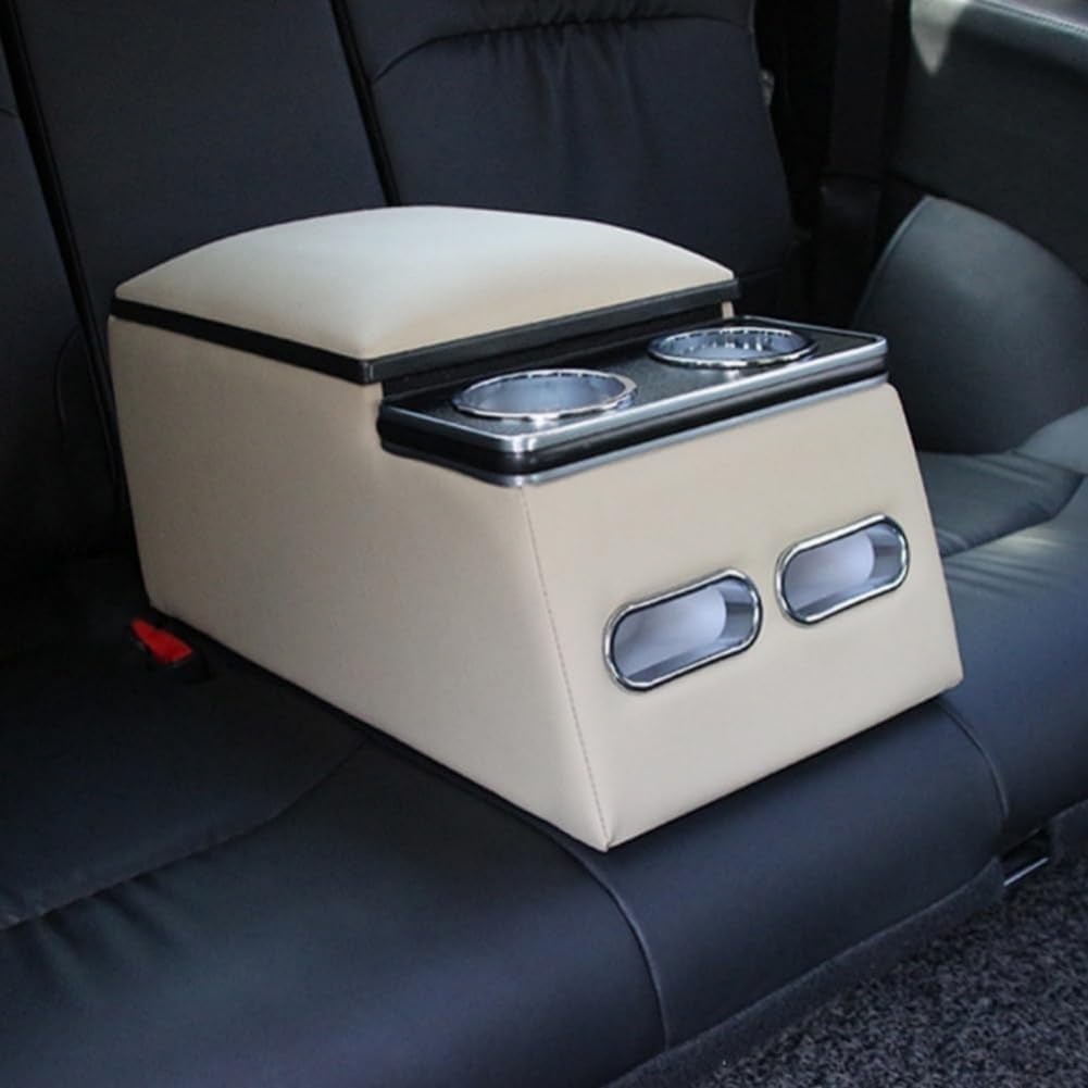 車用 アームレスト コンソールボックス 汎用 ドリンク保持者 納めるボックス席 肘置き 座布団 車内 納める 小入れもの 好いたらしい 運転 気疲れ助け出す 作り付ける飾り気の無い 室内装飾 鉄道車両備品