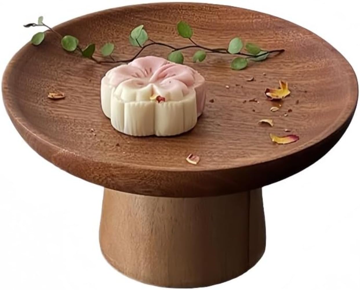 木製 コンポート皿 上昇皿 西洋菓子照明ランプ アカシア材 乾荒原一皿 盛り付けお盆 今めかしい 室内装飾 雑貨