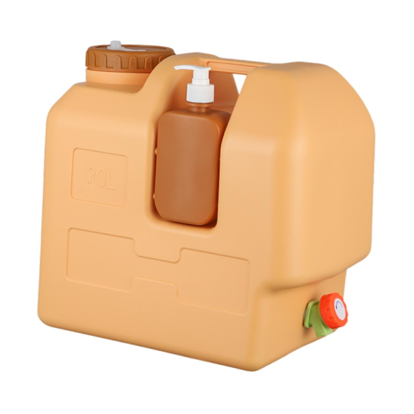 お水貯蔵タンク 30L 難民キャンプ アウトドア 水貯蔵タンク 水貯蔵タンク ポリ貯蔵タンク 室内用便器用 ノズル付き添い人 手持ち部分付き添い人 パウダーコンパクト 大電気容量 水道の栓付き添い人 駆け込み寺用 防災グッズ 余暇 持ち運び分かりやすい