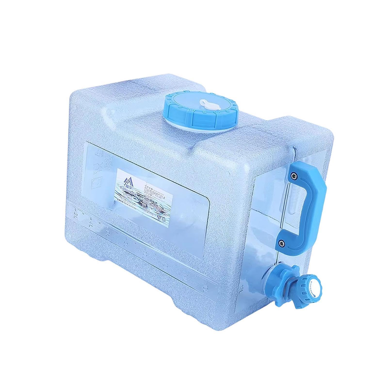 お水貯蔵タンク 18L 難民キャンプ用 ポリ貯蔵タンク 水貯蔵タンク スピゴット付き添い人 アウトドア 防災 水道の栓付き添い人 水入れもの 室内用便器 ウォータージャグ 水器 澄み切った