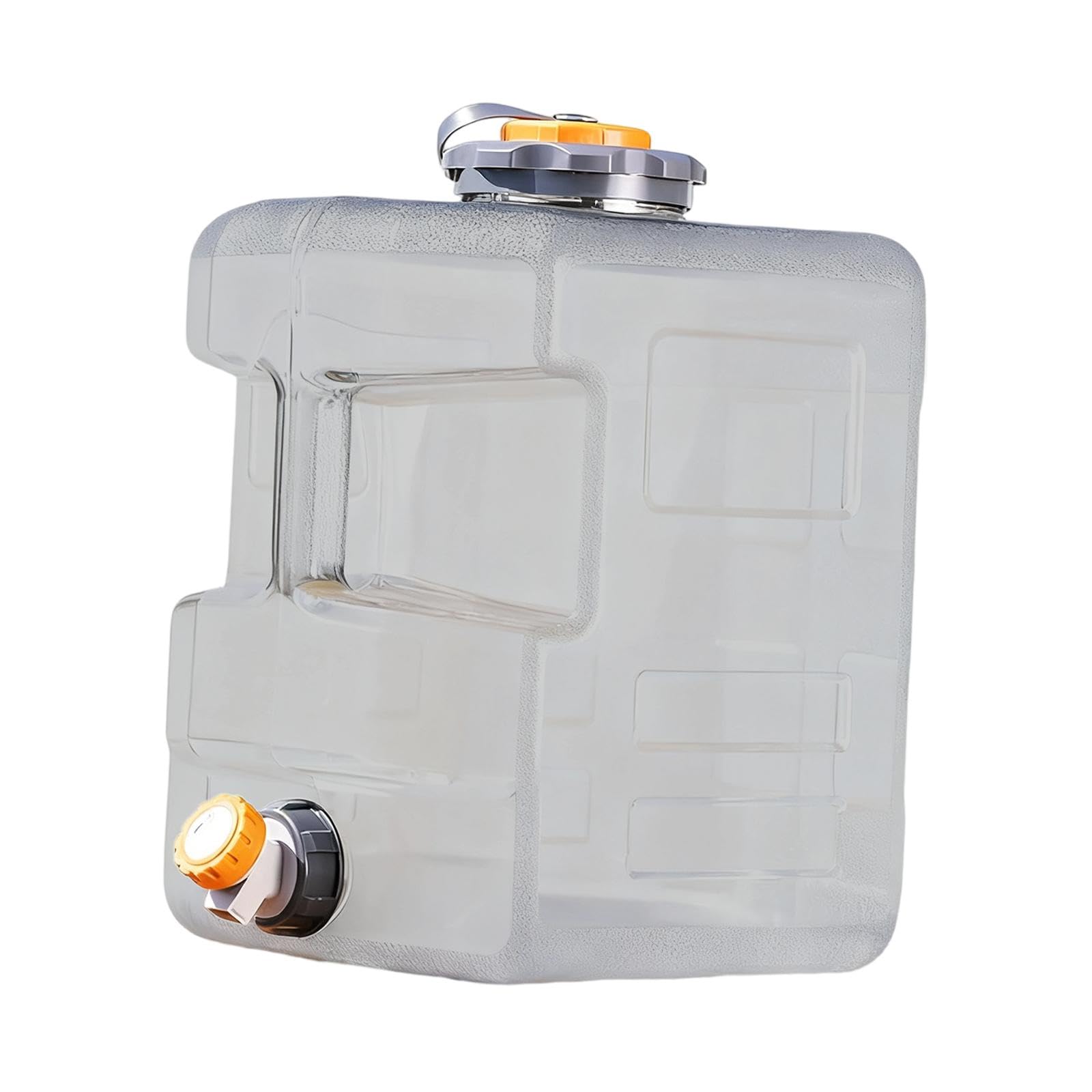 お水貯蔵タンク 水道の栓付き添い人 5L 7.5L 10L 水貯蔵タンク ポリ貯蔵タンク 水入れもの 難民キャンプ アウトドア 防災 貯水 持ちはこぶ助けになる 手持ち部分付き添い人 澄み切った
