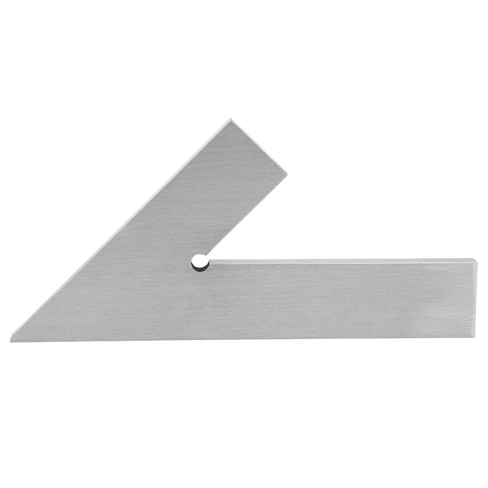 45度のミターアングルコーナールーラー、木工用測定工具、内側・外側のコーナー配置用のワイドベースゲージ、高硬度45鋼製、150&times;100、大工仕事および｜NeoMart