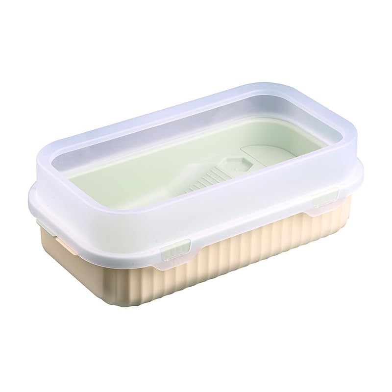 カメタンク、ペット飼育箱、素材で作られ、脱出防止、水陸両用、登りやすい、複数のサイズがあり、家庭用に便利です。 (,ミントグリーン)｜NeoMart