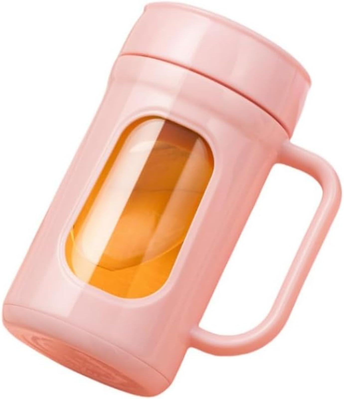 マグカップ ティーカップ 白湯専用 480 ハンマーカップ 家庭用 コーヒーカップ オフィス用 おしゃれ 紅茶 ?茶 ミルク 兼用カップ 一人暮らし用 プレゼント 送別会 女性 男性 耐熱 大容量 ガラス製 ハンドル付き 男女兼用 ()｜NeoMart