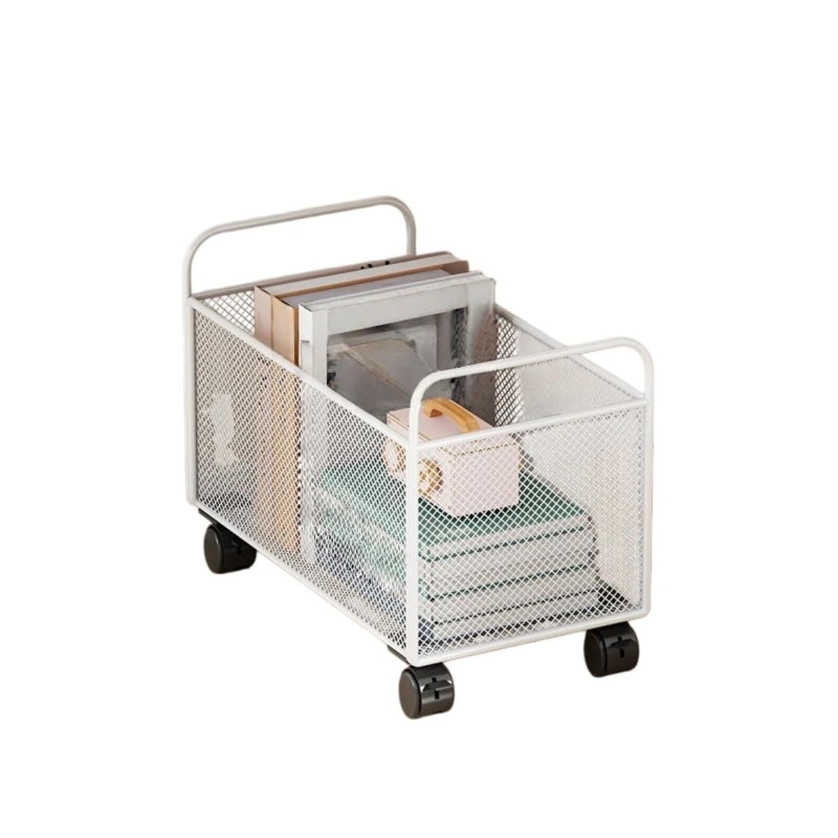 本、文房具、水筒、バックパックなどの収納に最適で、バスルーム、aリビングルーム、書斎、ご家庭に最適です。収納バスケット、デスクトップサイド収納バスケットは、大容量、省スペース、金属メッシュ製で、360|NeoMart