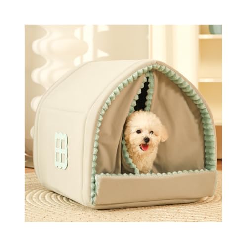 []犬猫用 ドーム型ペットベッド 室内冬対応 洗えるふわふわクッション 屋根付き 大型犬/中型犬/小型犬用 ペット用品 ()｜NeoMart