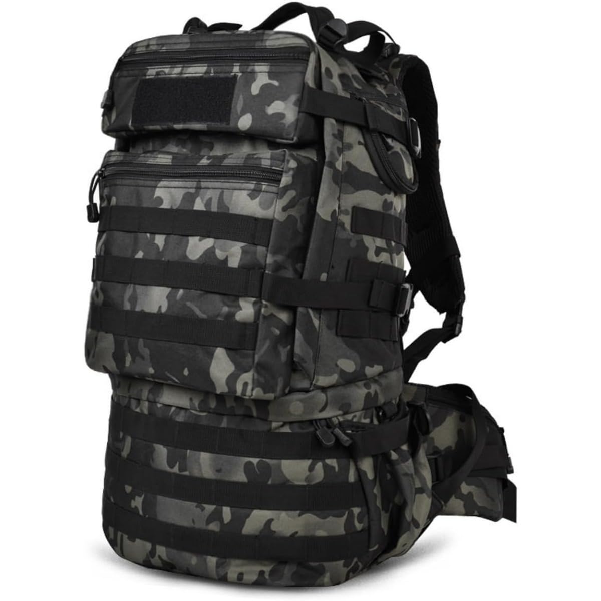 [] 大容量50登山バッグ 防水ポータブルバックパック スポーツハイキングキャンプ用 耐久性 軍用タクティカルバックパック｜NeoMart