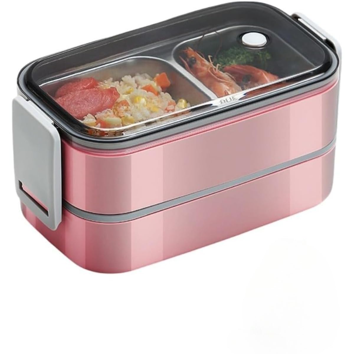 弁当箱 保温 食洗機対応 ランチボックス 大容量 ステンレス オシャレ 人気 温め 学生 高校生 中学生 男性 女性 通勤 通学 (20*11*12,)｜NeoMart