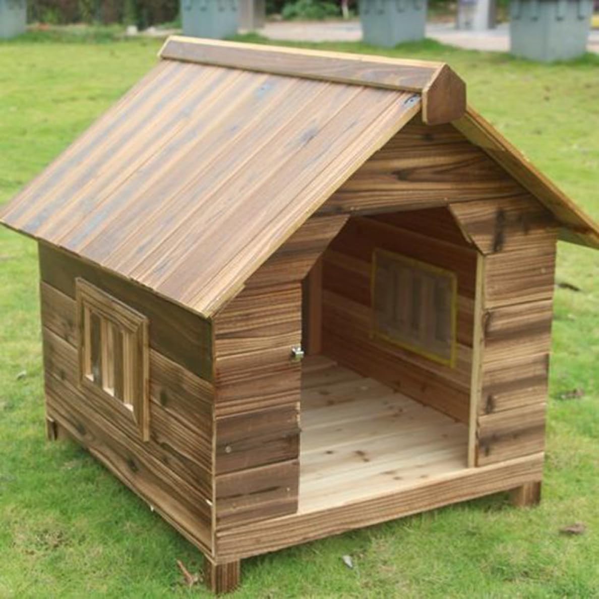 [3] ドッグハウス 犬用品 取り外し可能 小型犬 猫用品 犬小屋 春 設計 小動物 ペットベッド 清新な 通気性 おしゃれ 猫ハウス クーション シニア犬 エレガント 89*78*82 マット 安定感 ペットグッズ 丈夫 クーション しっかり 手洗い｜NeoMart