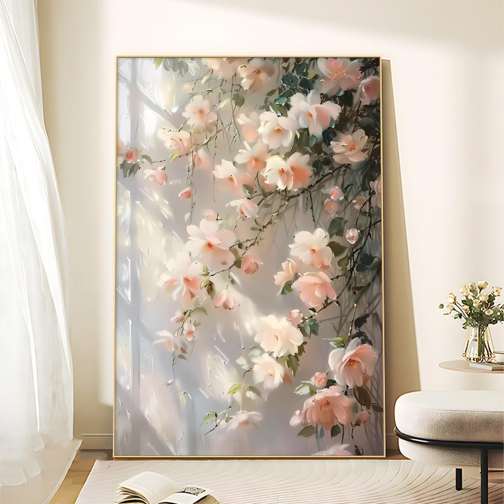 [3] モダン アートパネル 北欧 設計2 60*80 大きい 花 インテリア 絵画 装飾画 ポスター 壁飾り 贈り物 部屋飾り パネルアート おしゃれ 壁掛け アートポスター アートフレーム フレーム付き キャンバスアート 新築祝い ギフト対応｜NeoMart 12,626円