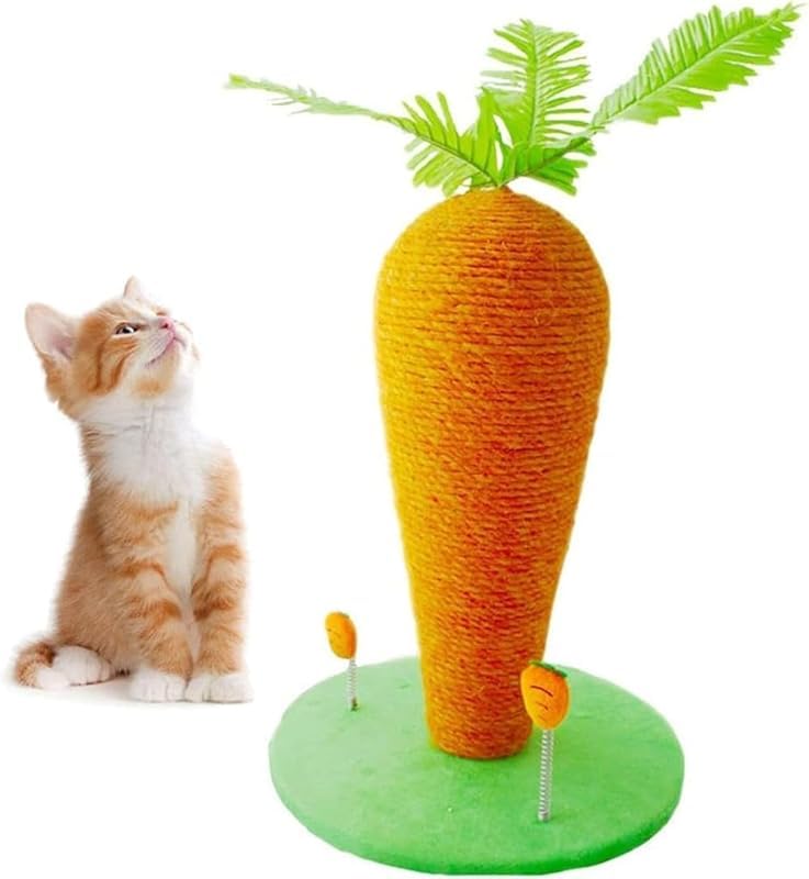 この猫用製品は人参の形を爪とぎです。|NeoMart