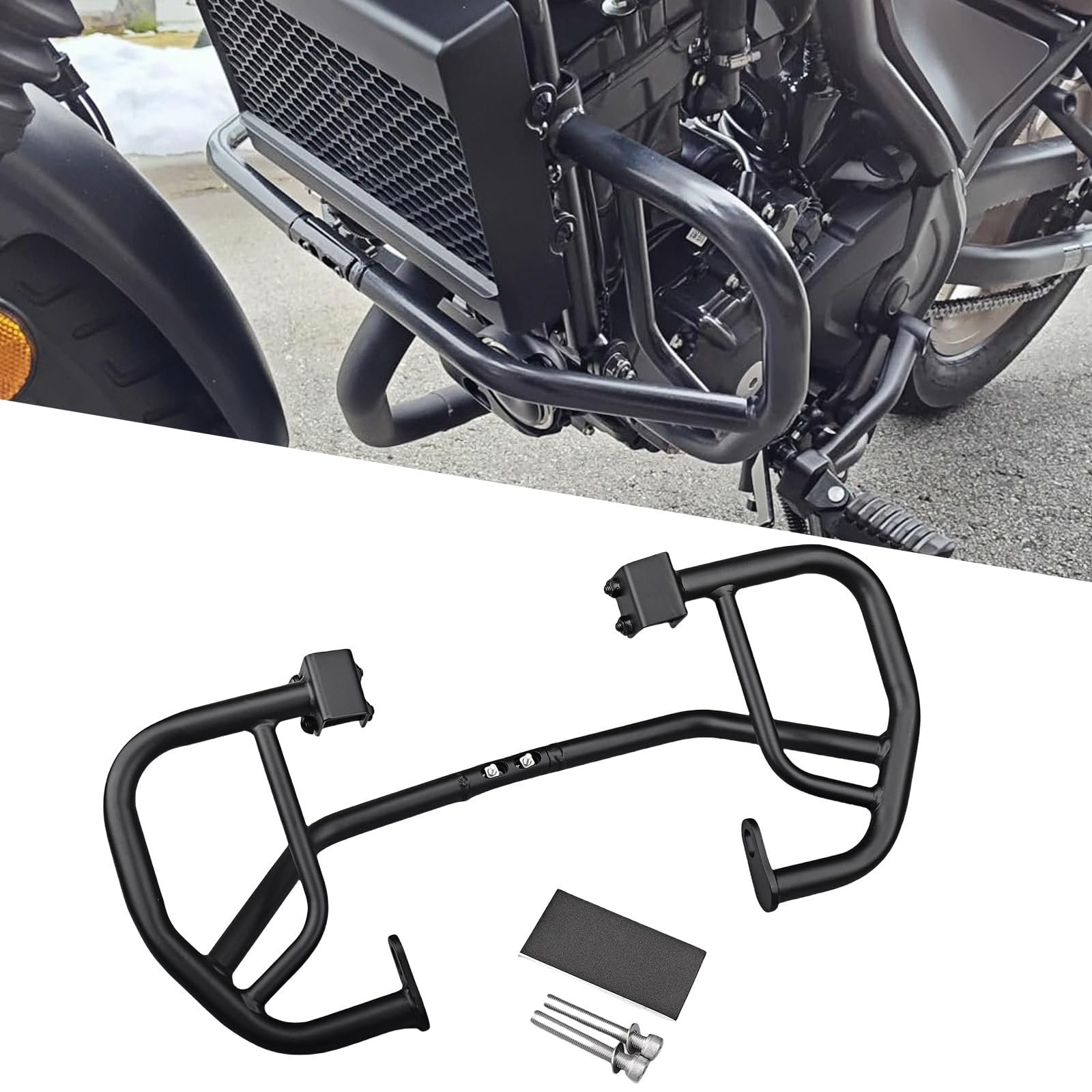 に適合する ホンダ レブル250 レブル500 250 500全年式専用 モーターサイクルフロントガードエンジンクラッシュプロテクター (レブル500/500)|NeoMart