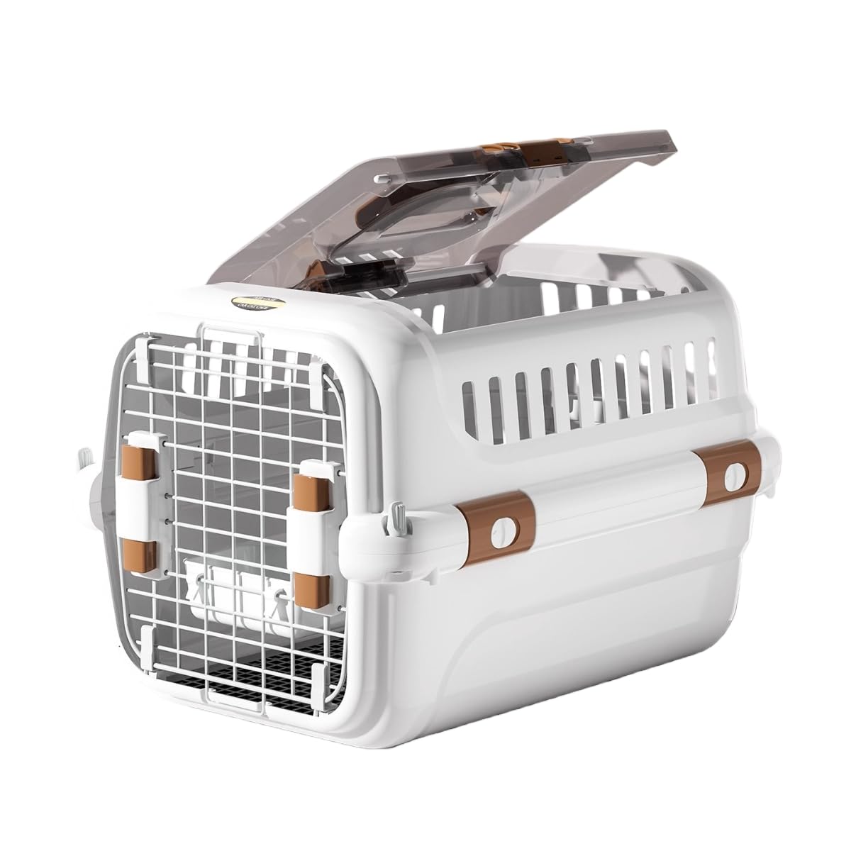 車用クレート 猫・犬・小型犬用 サンルーフ付きフィオズウェ ウサギ用ケージ ポータブルキャットキャリア (,小さい)|NeoMart