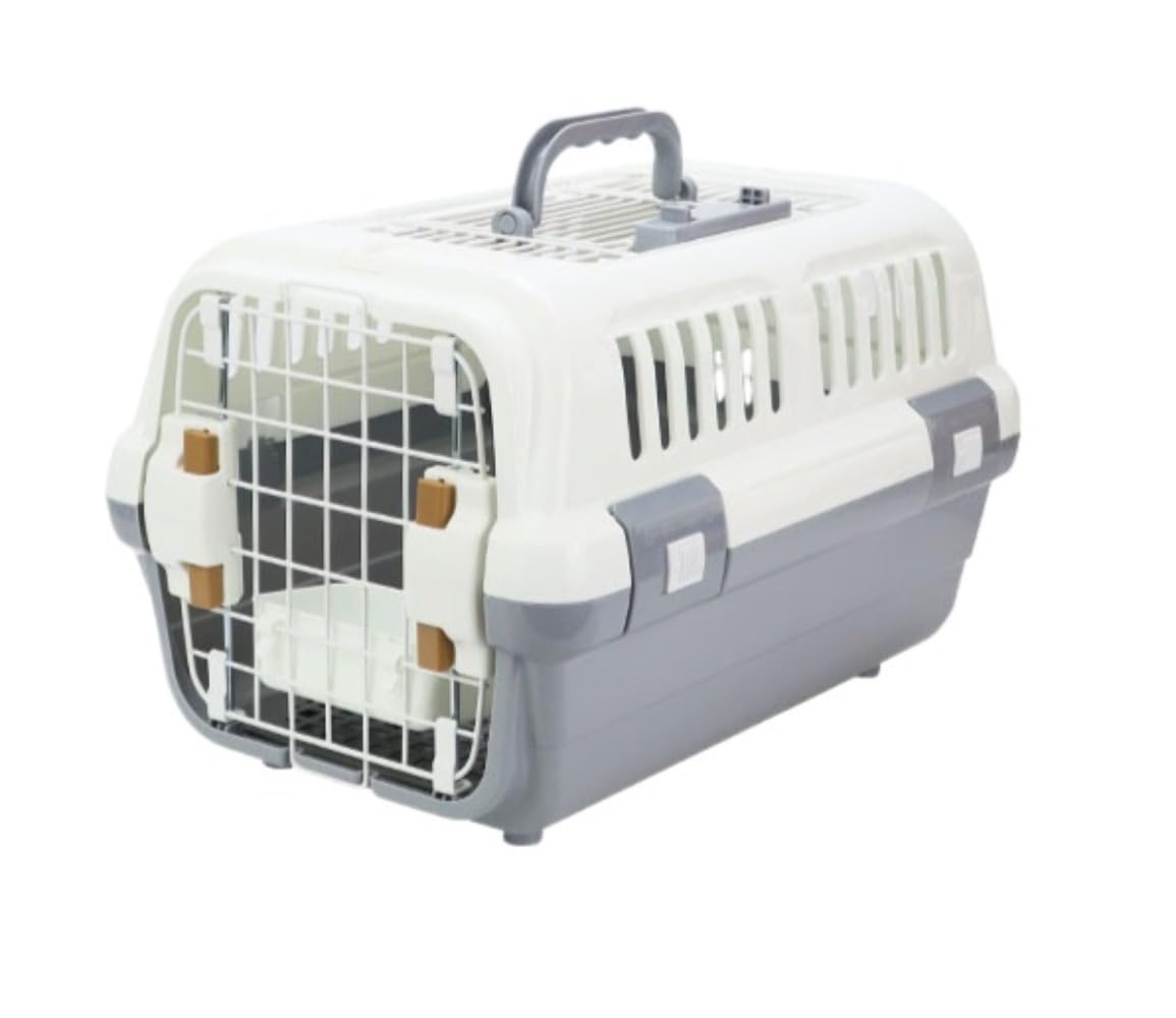 ペットキャリー 犬 中型犬 大型犬 小型犬 猫 キャリーケース ハードクレート ペットクレート キャリーバッグ 動物用 車 持ち運び 取っ手付き 航空輸送 頑丈耐用 組立簡単|NeoMart