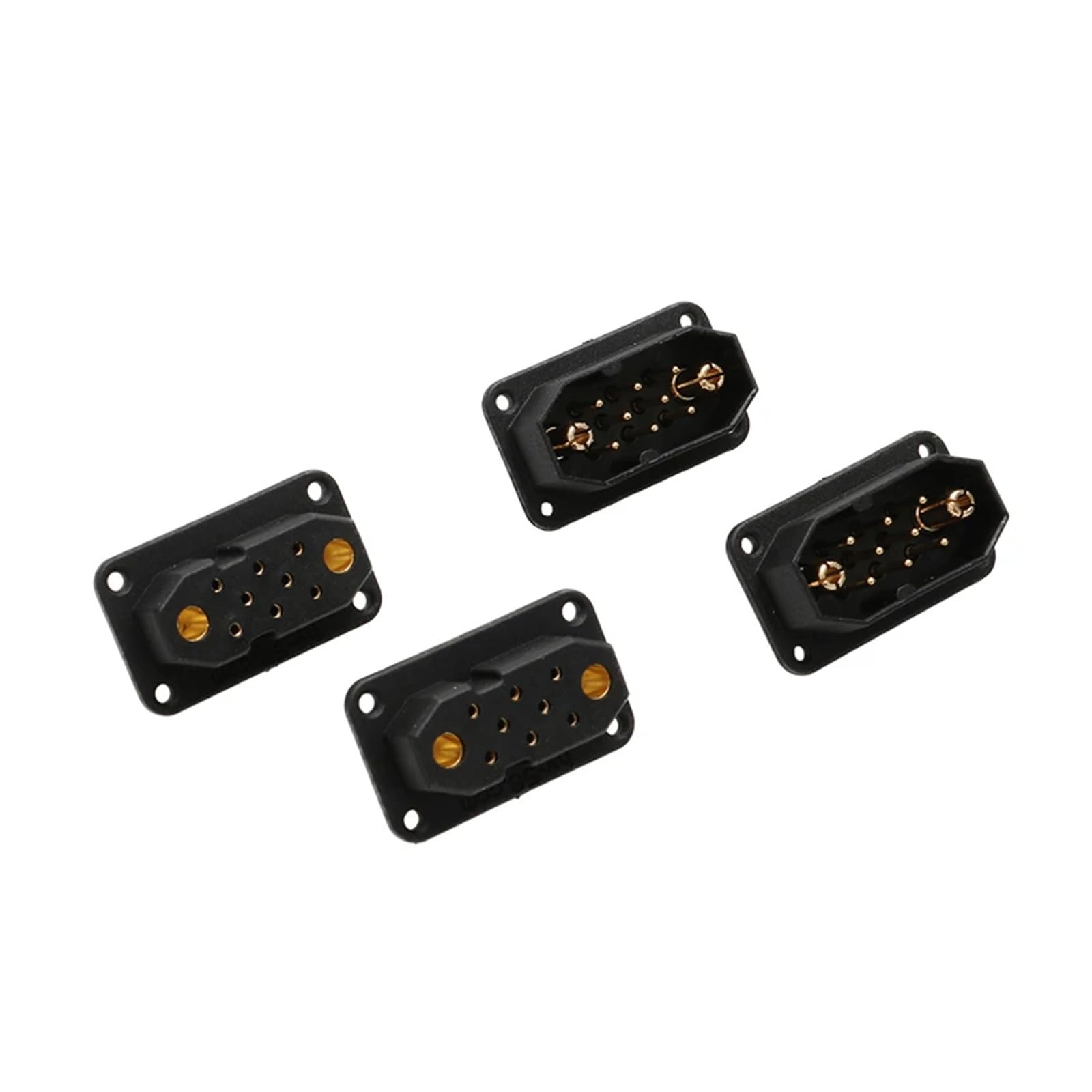 プラグ オス メス 9+2 コネクター 4 6 8 9 18 -10 固定翼航空機用 (2組 8)｜NeoMart