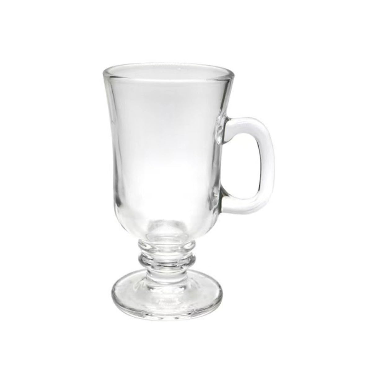 アイリッシュガラスコーヒーカップ 取っ手付き ジョッキ カクテルグラス カフェラテグラス タンブラー ハンドル付き 透明ガラスカップ 紅茶対応 温かい飲み物用 ミルク・ 喫茶店 飲食店ソフトドリンク フロート アイリッシュコーヒー バー 耐熱|NeoMart
