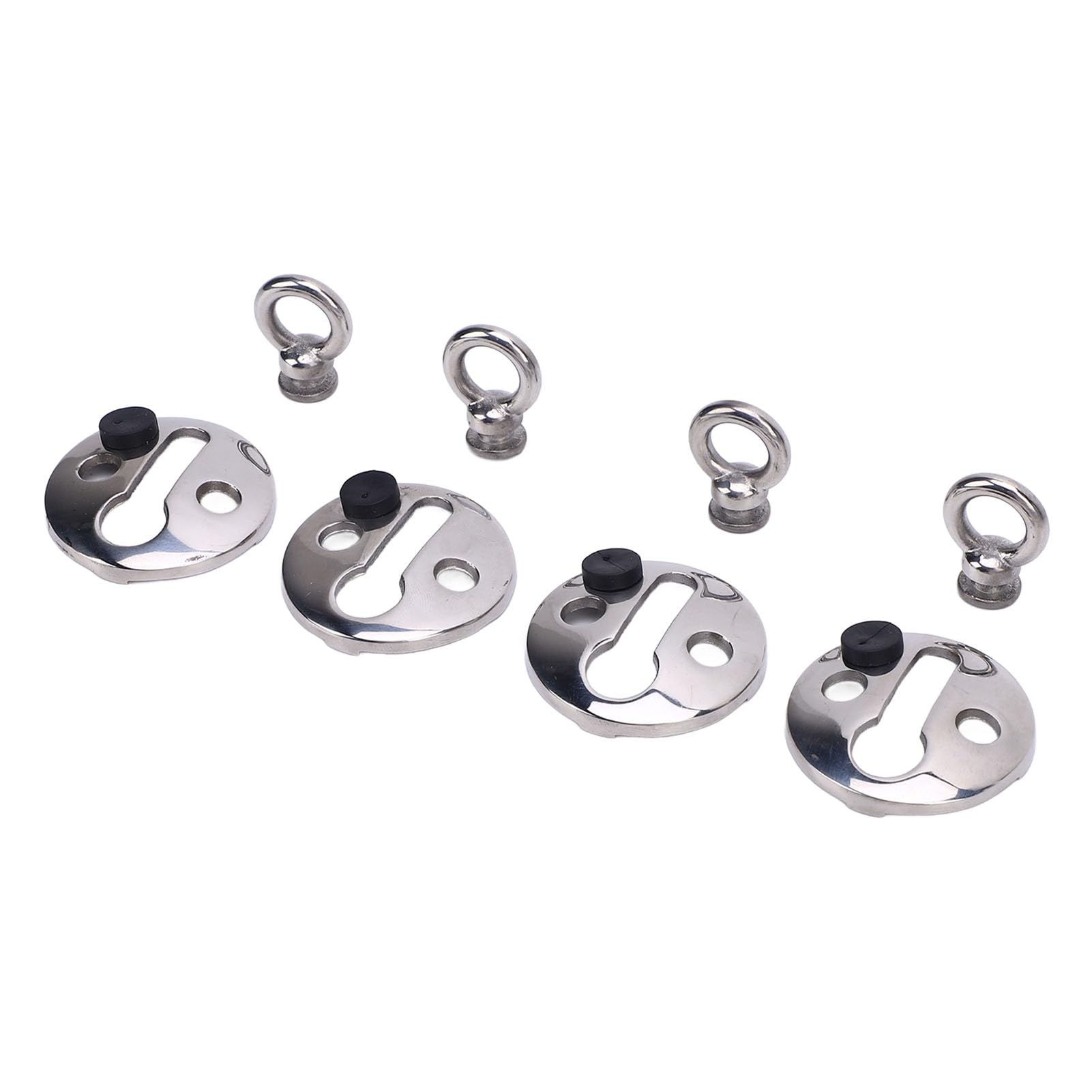 ボートバンパーロック ステンレス鋼 クイックリリース 追加固定ポイント ボートアクセサリー用 4個｜NeoMart 9,762円