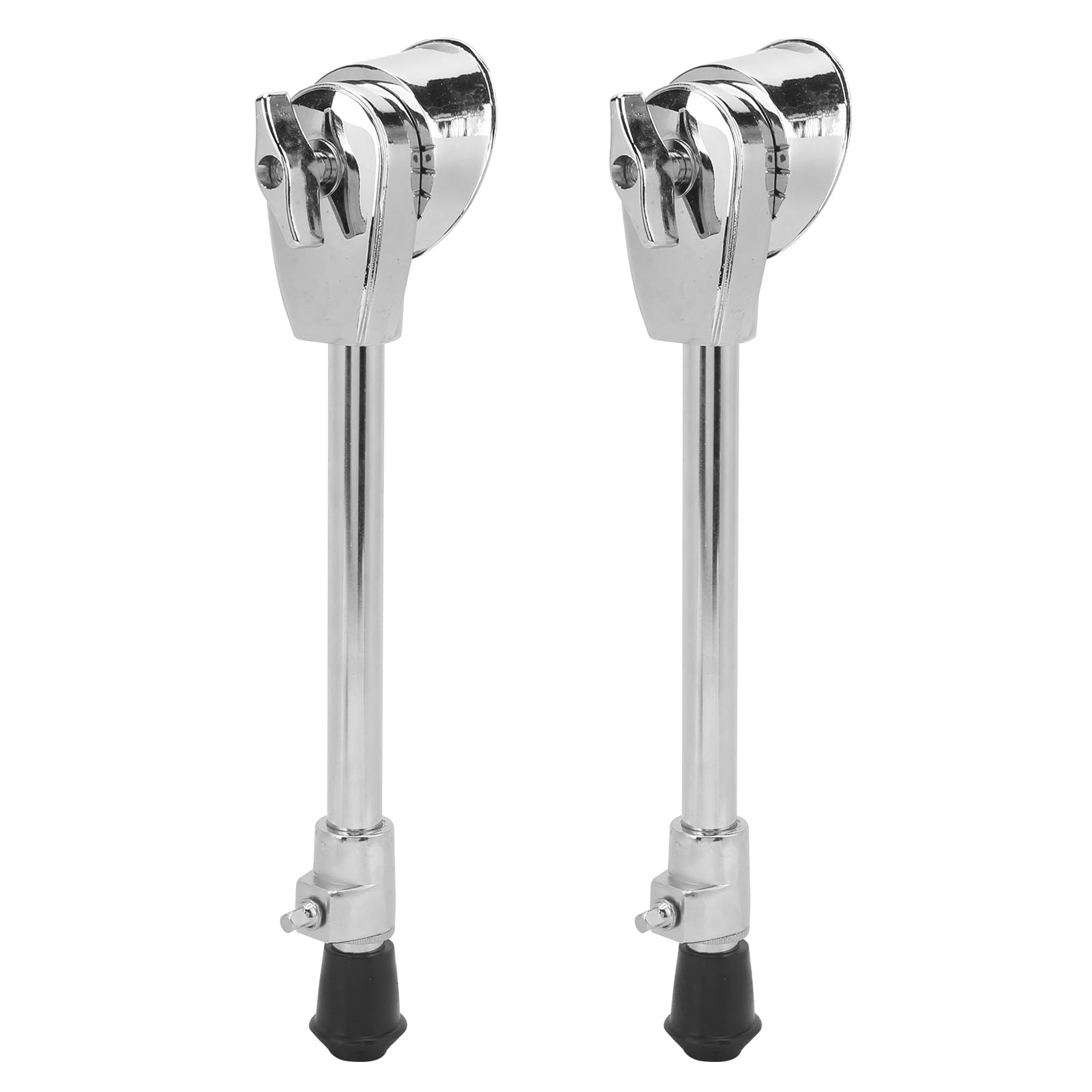 バスドラムレッグ、クロームメッキの安定した交換品、ドラムキット用の防錆設計、27.8 7.6 5.8、2パック｜NeoMart 7,830円