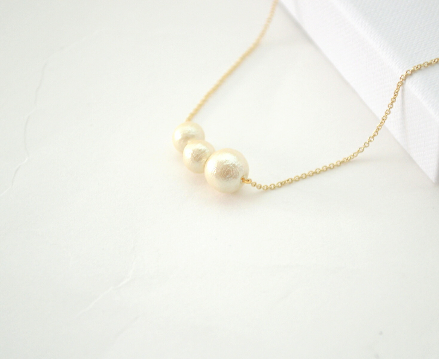 楽天市場 レディース 14kgf パール ネックレス ゴールド Naotjewelry 14kgf Pellet Cotton Pearl Necklace Naotjewelry ジュエリー ピアス