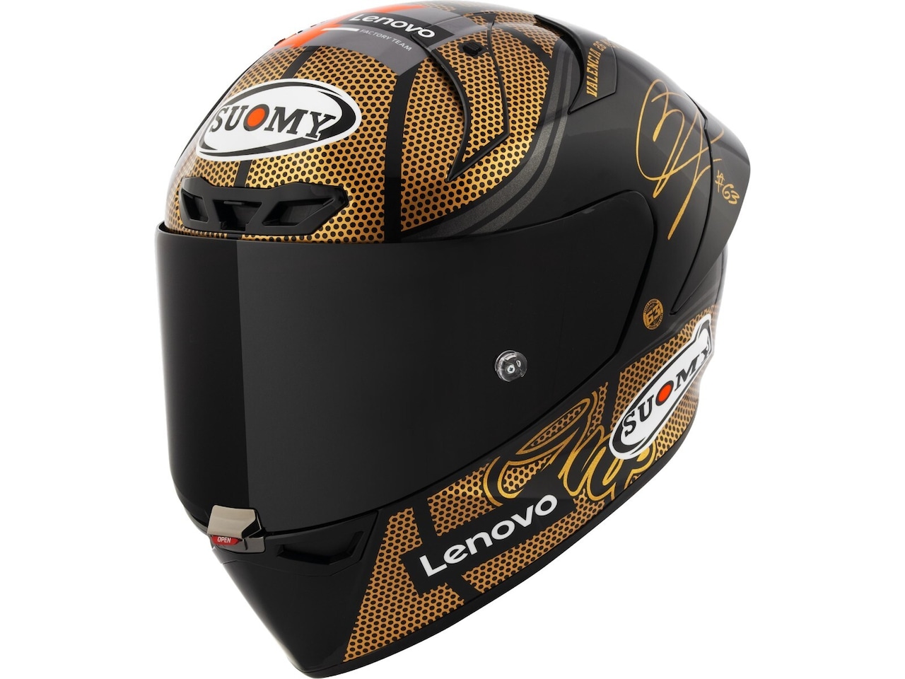 SUOMY SSX0009 S1-XR GP バニャイア 2023 ワールドチャンピオン ゴールドリミテッドエディション S M L スオーミー カーボン フランチェスコ ペッコ ヘルメット バイク オートバイ 用品 メンズ レディース 男性 女性 かっこいい おしゃれ メーカー ブランド 人気 おすすめ｜ナップス店