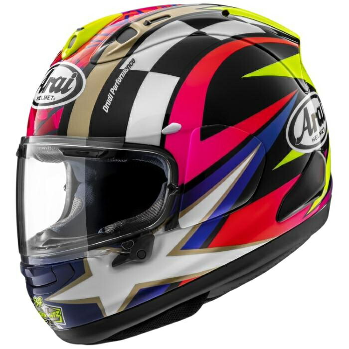 Arai 30th ANNIVERSARY フルフェイスヘルメット Webike | Arai アライ RX-7X SPENCER 30th [アールエックス