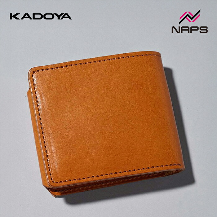 KADOYA カドヤ 8945 2FOLD サドルレザー ウォレット ブラウン｜ナップス店