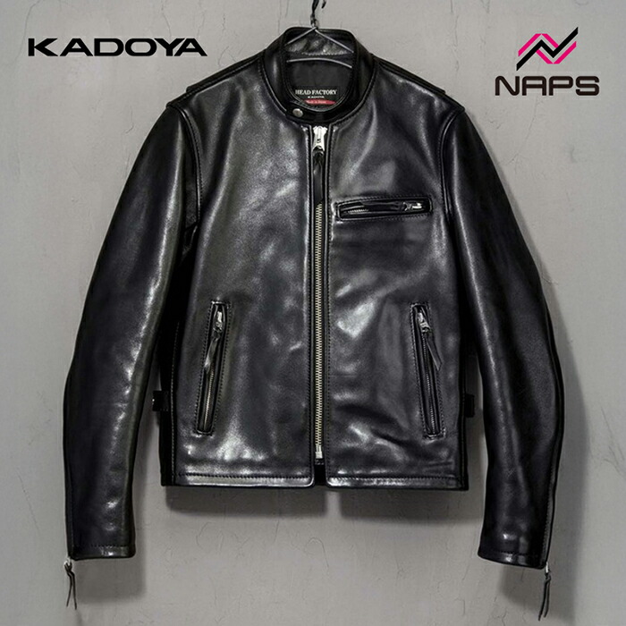 楽天市場】KADOYA カドヤ Ad9 ジャケット 【HEAD FACTORY】 レザー