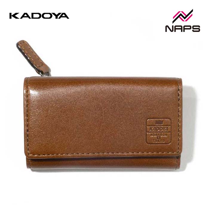 KADOYA カドヤ 8901 キーケース コンパクトウォレット ブラウン