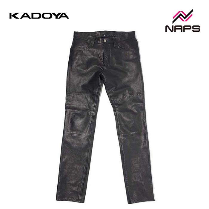 KADOYA カドヤ 2277 LIGHT LEATHER PANTS レザーパンツ ブラック 35,035円